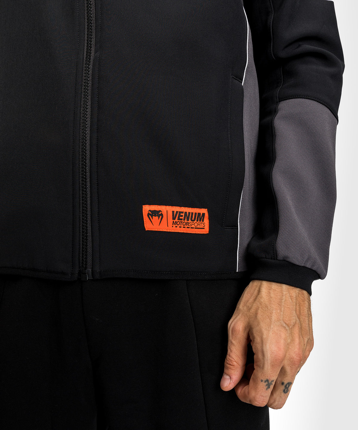 Venum Motorsport Softshell-Jacke - Tiefschwarz