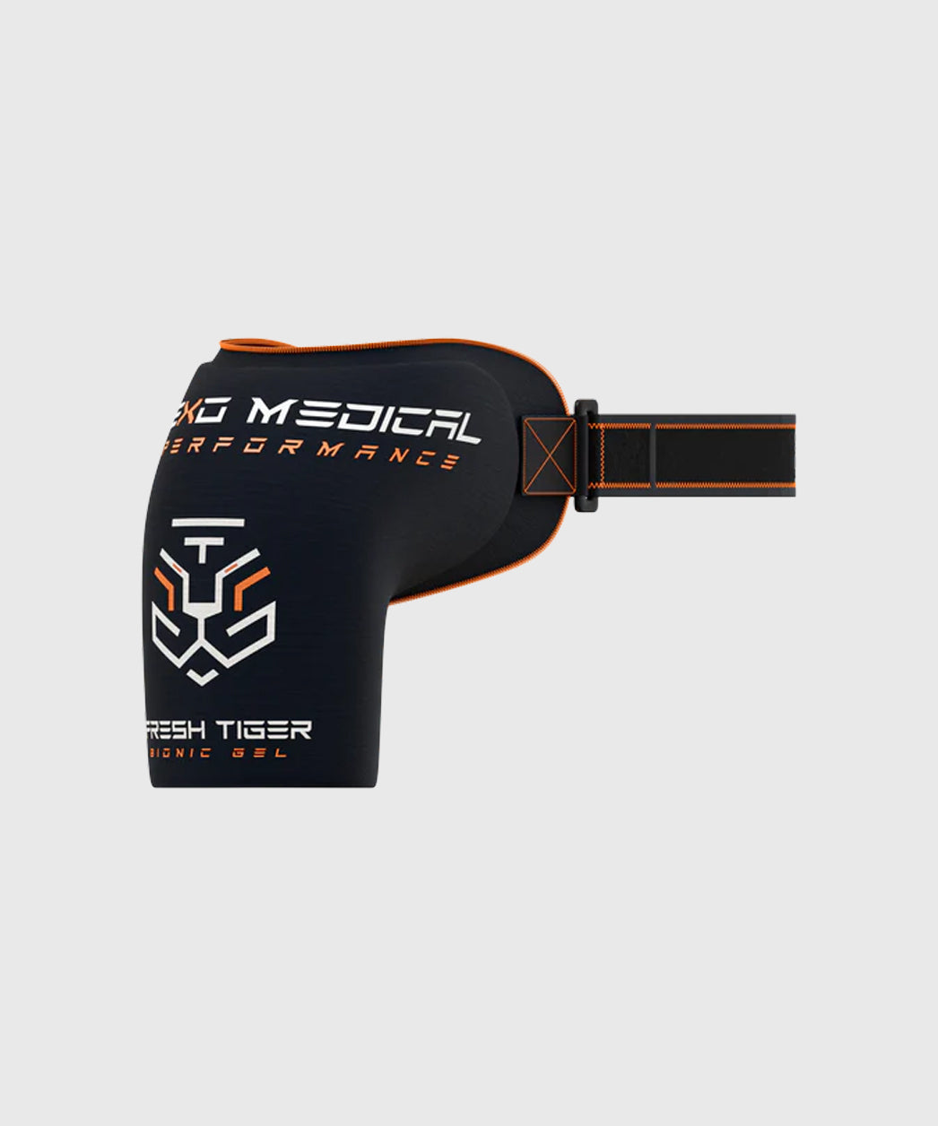 Exo Medical Fresh Tiger X Gel Schulterstütze - Schwarz