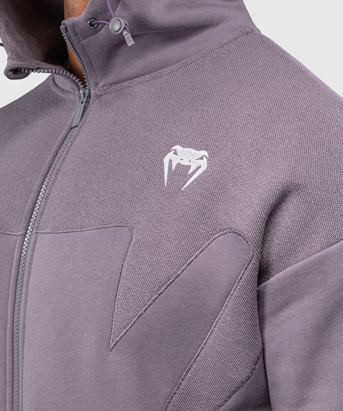 Venum Attack Fleece & Weave Trainingsjacke - Lavendelgrau