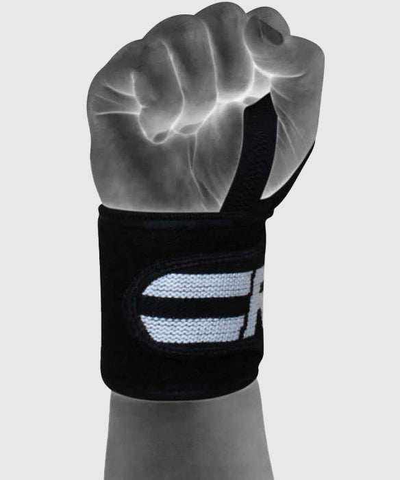 RDX W2 Lifting Straps - Black/White