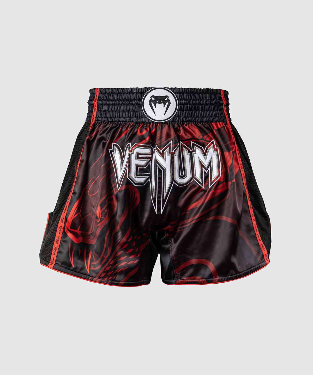 Venum Crimson Viper 2.0 Muay-Thai-Shorts - Schwarz/Rot