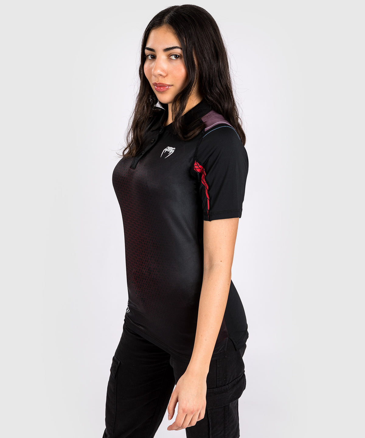 Polo Dry Tech pour femme Venum x Dodge Banshee - Noir