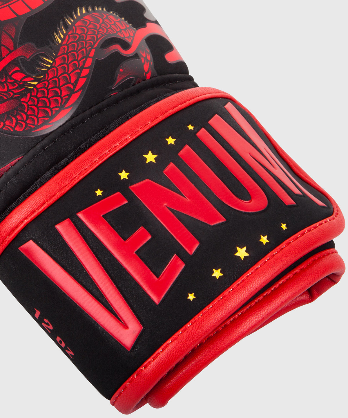 Venum Dragon's Flight Boxing Gloves - Black/Red - Exclusive
