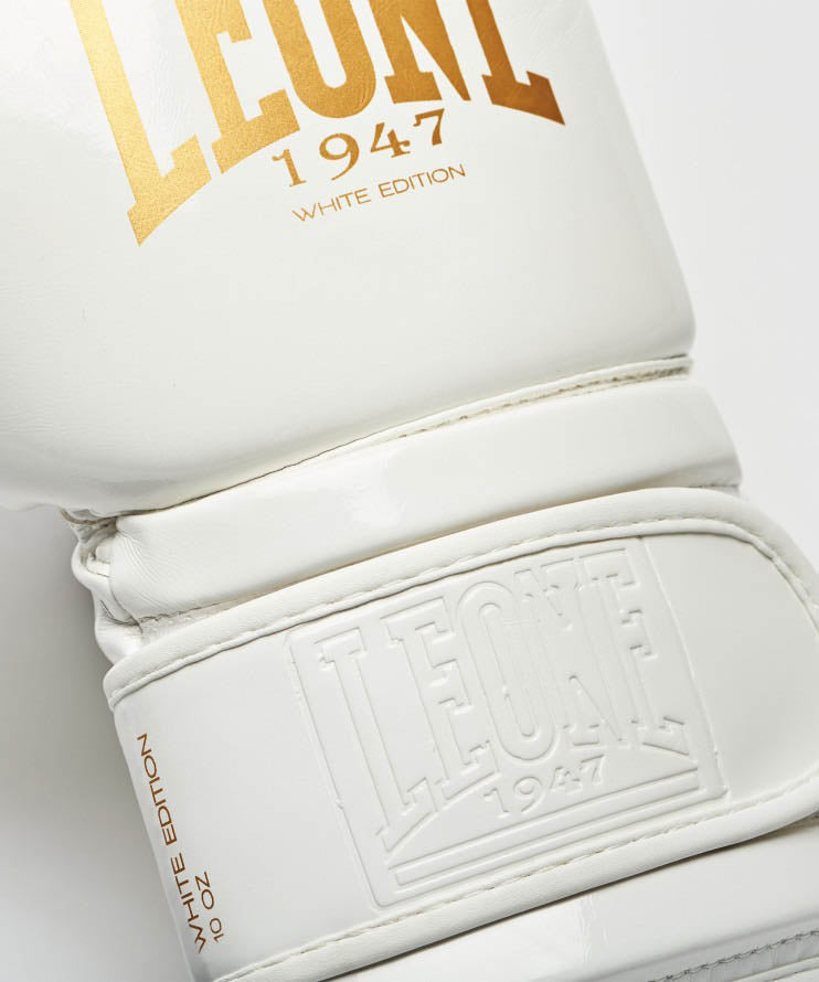 Leone Gn059 Guantoni da Boxe - Bianco
