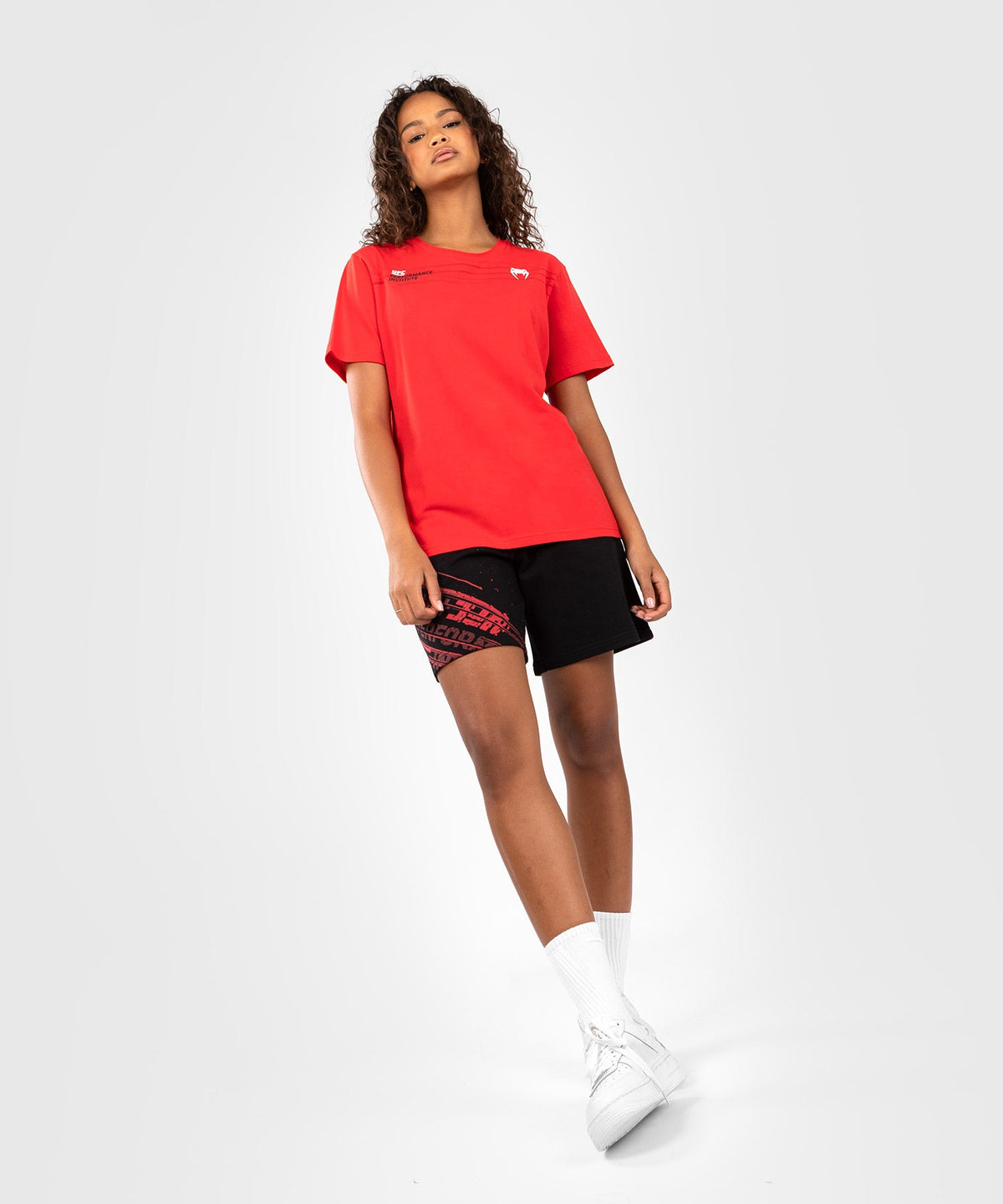 T-Shirt Femme UFC Venum Performance Institute 2.0 - Rouge