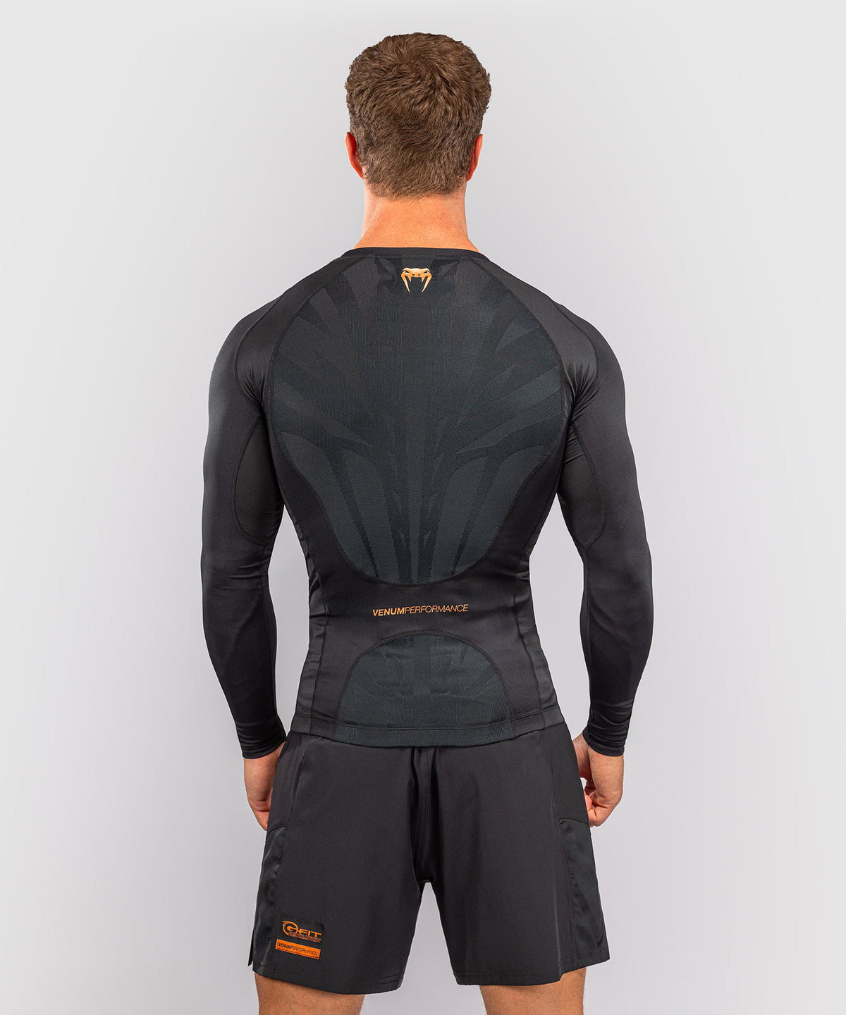 Venum G-Fit Revolution Rashguard a maniche lunghe - Nero/Rame