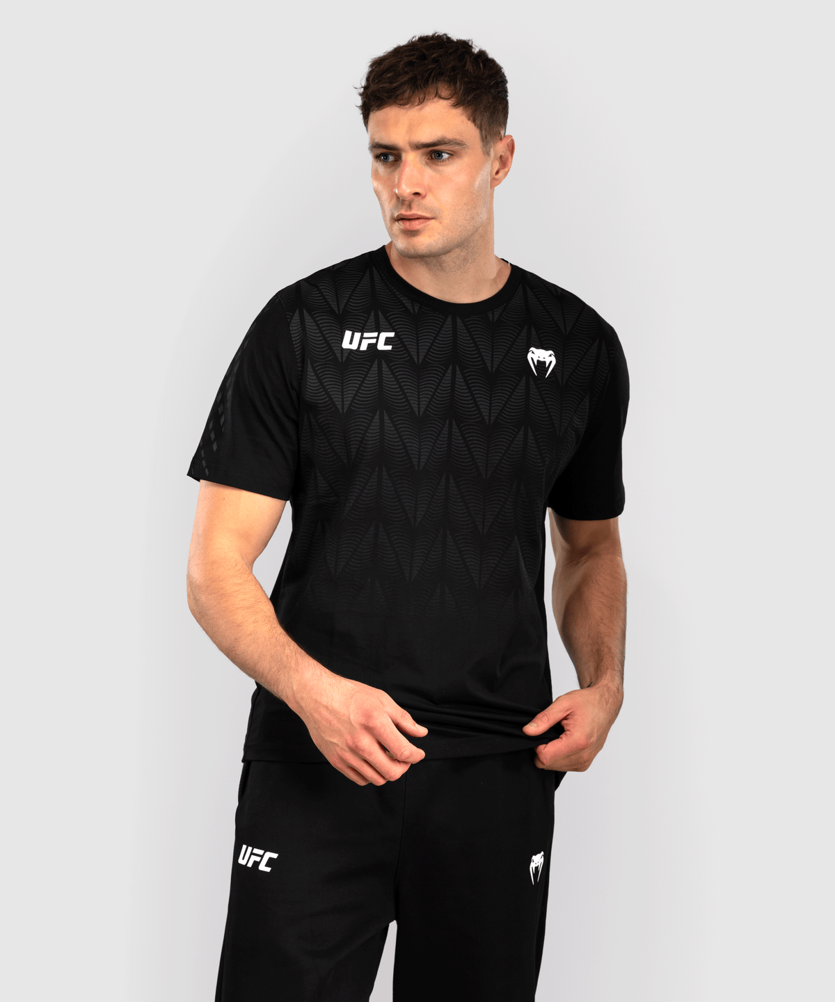 UFC Zenith by Venum Replica Camiseta Hombre - Negro