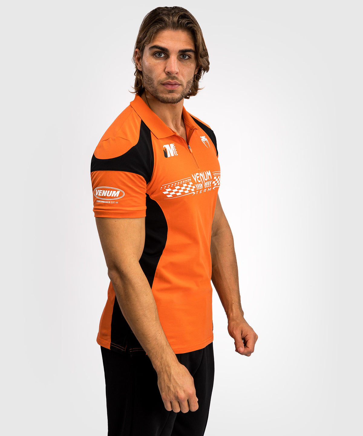 Venum Motorsport Polo de Algodón - Mandarina