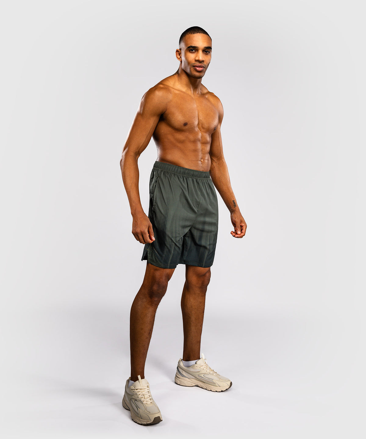 Venum Stealth Training Shorts - Khaki/Dark Green