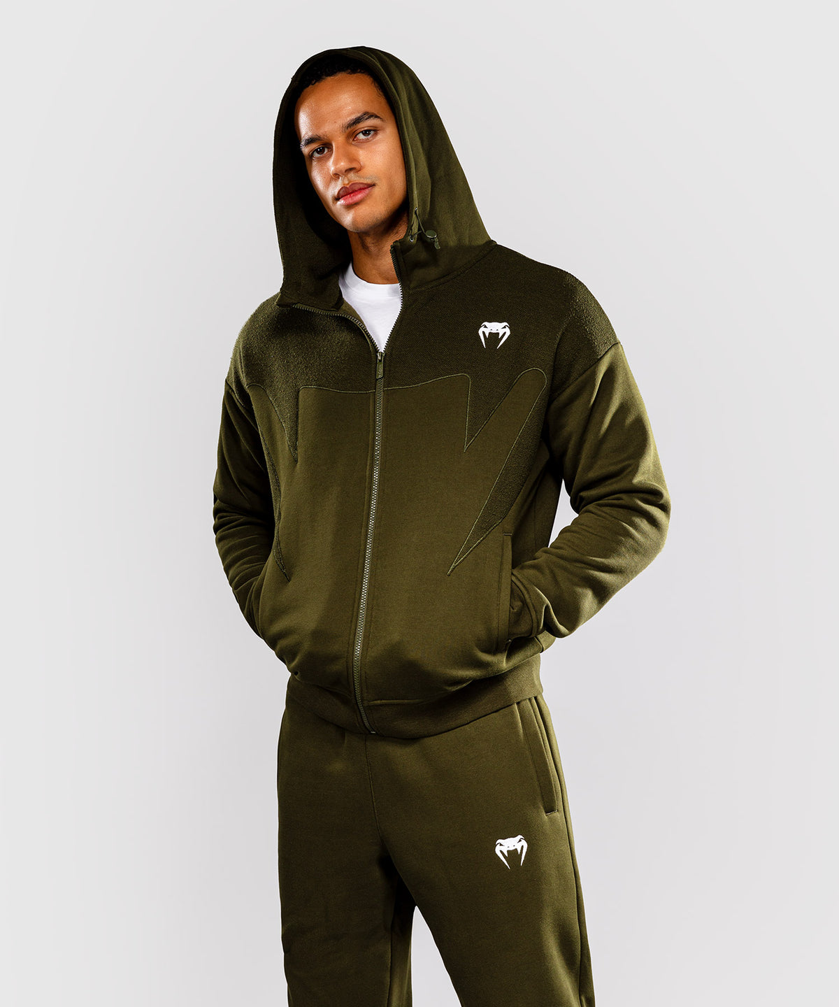Venum Attack Fleece & Weave Chaqueta de chándal - Caqui