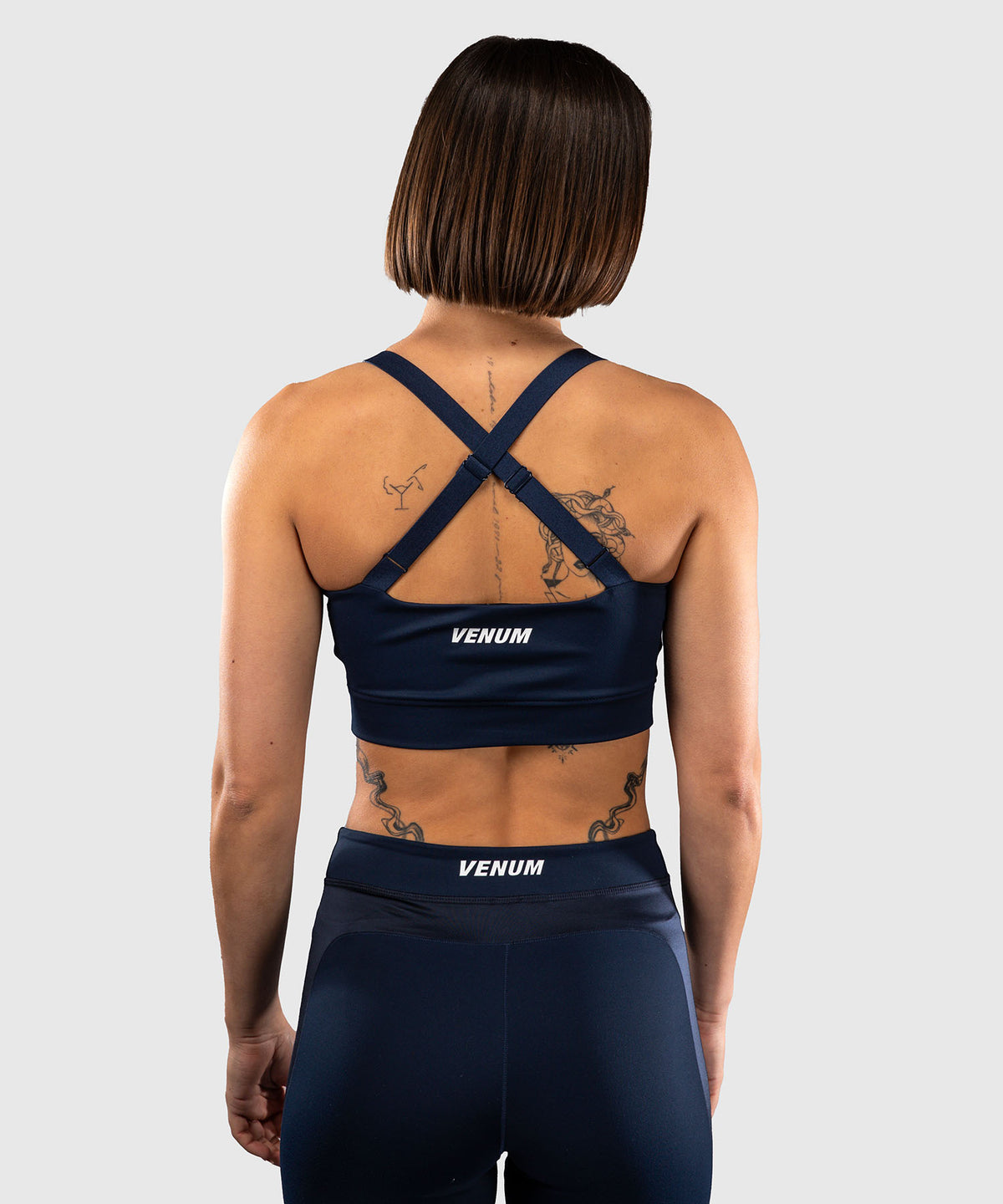 Venum Sculpt Shape Reggiseno Sportivo da Donna - Blu Navy