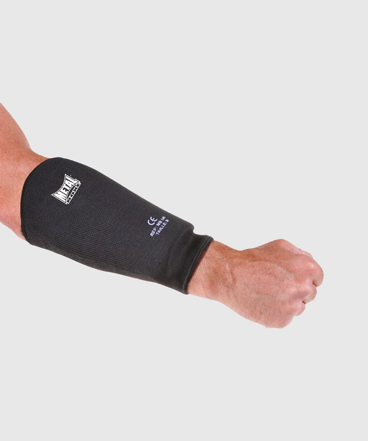 Metal Boxe Protector de Antebrazo de Algodón - Negro