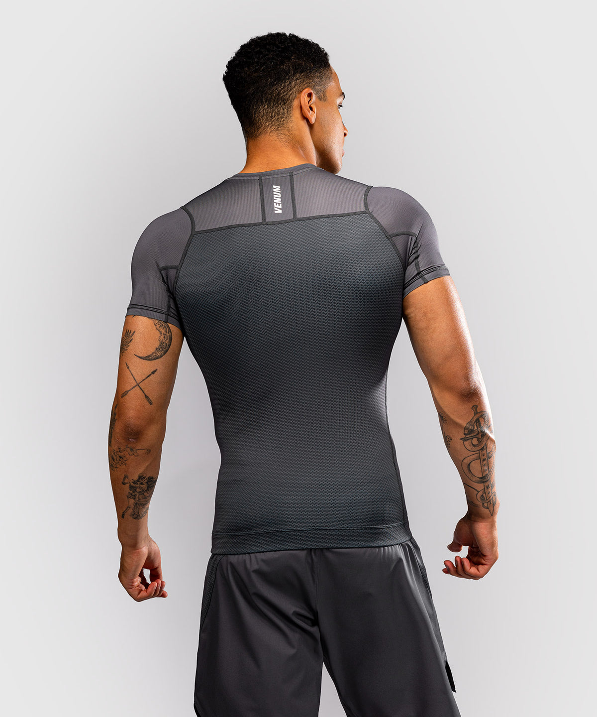Venum G-Fit Scale Rashguard a maniche corte - Grigio