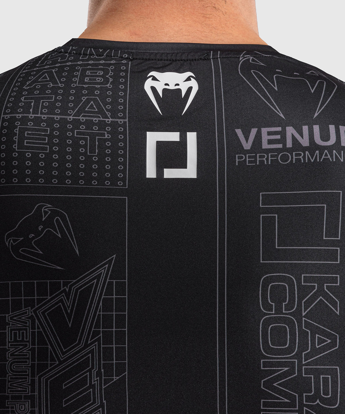 Karate Combat by Venum Camiseta Dry Tech Sin Mangas – Negro/Gris