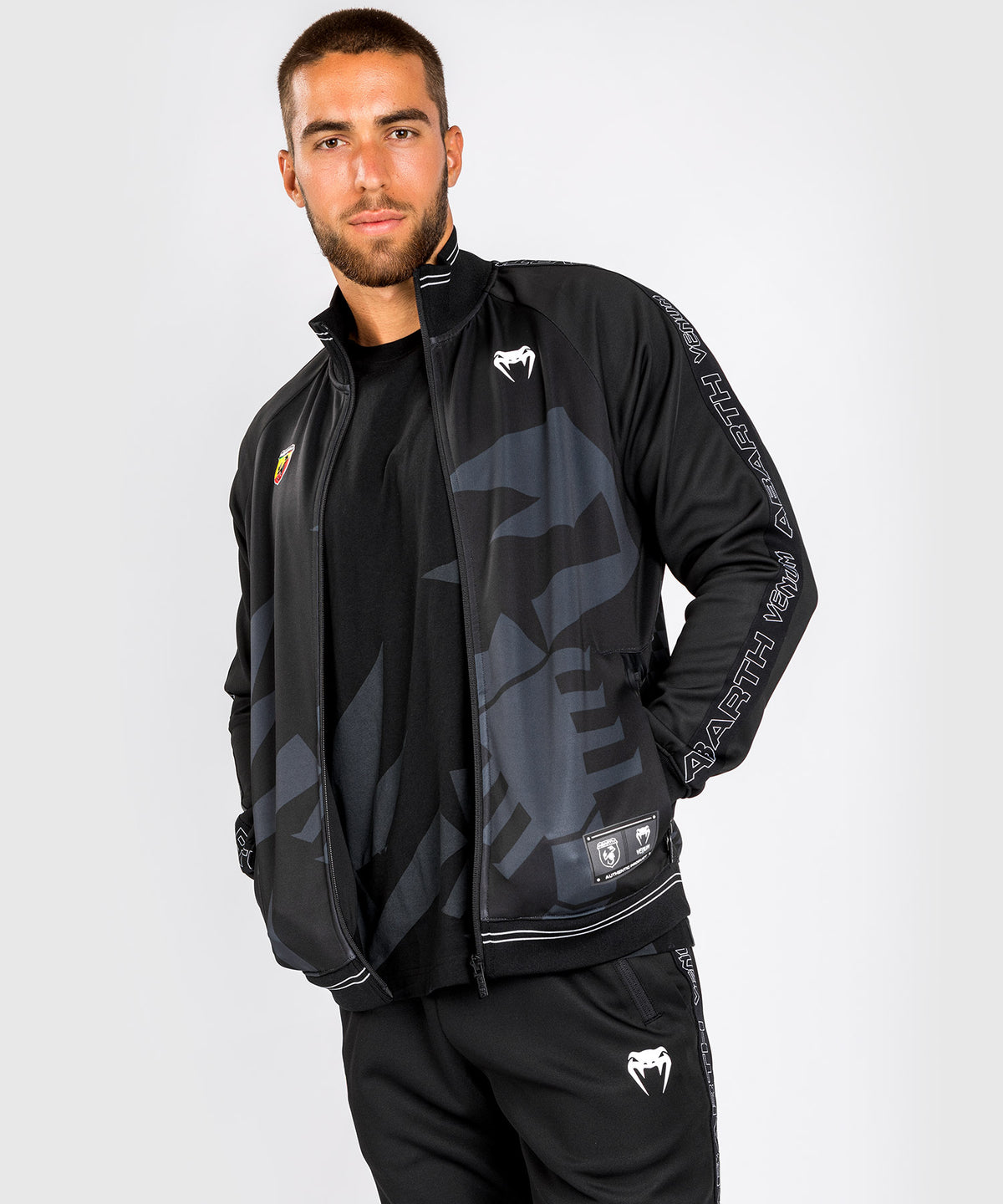Venum Abarth #1 Reißverschlussjacke - Schwarz