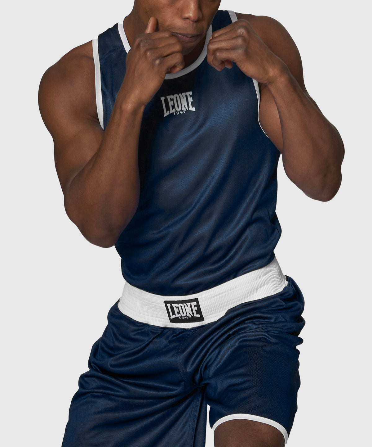 Débardeur de Boxe Reversible Leone - Bleu/Rouge
