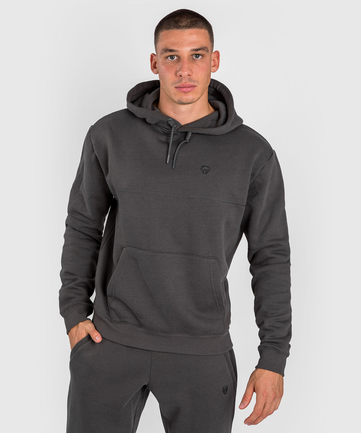 Venum Silent Power Felpa con Cappuccio - Grigio