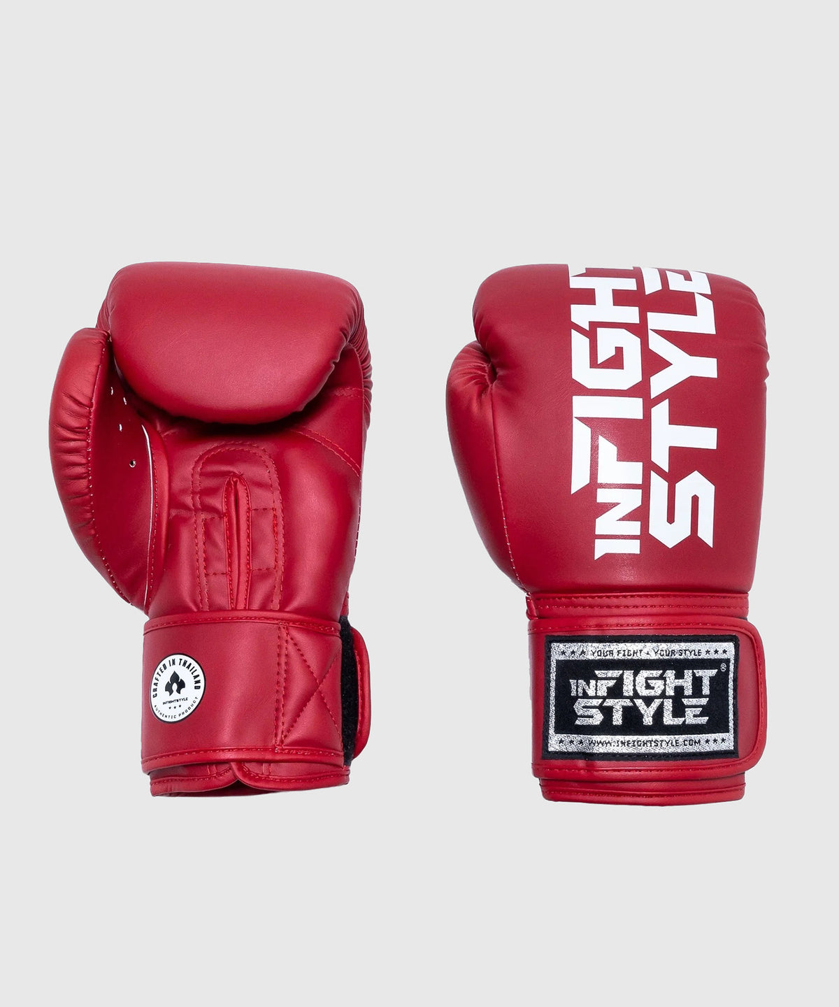 Infightstyle Pro Compact Boxing Gloves - Red
