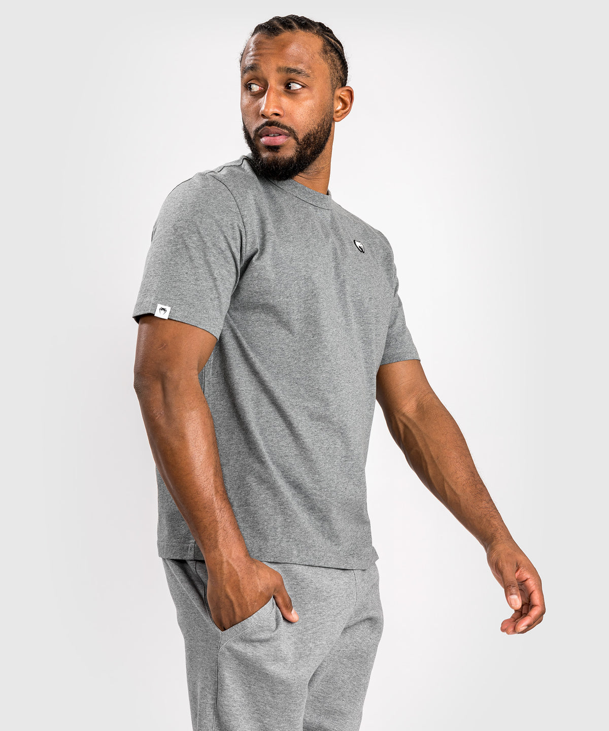 Venum Silent Power Lite Camiseta - Gris jaspeado claro