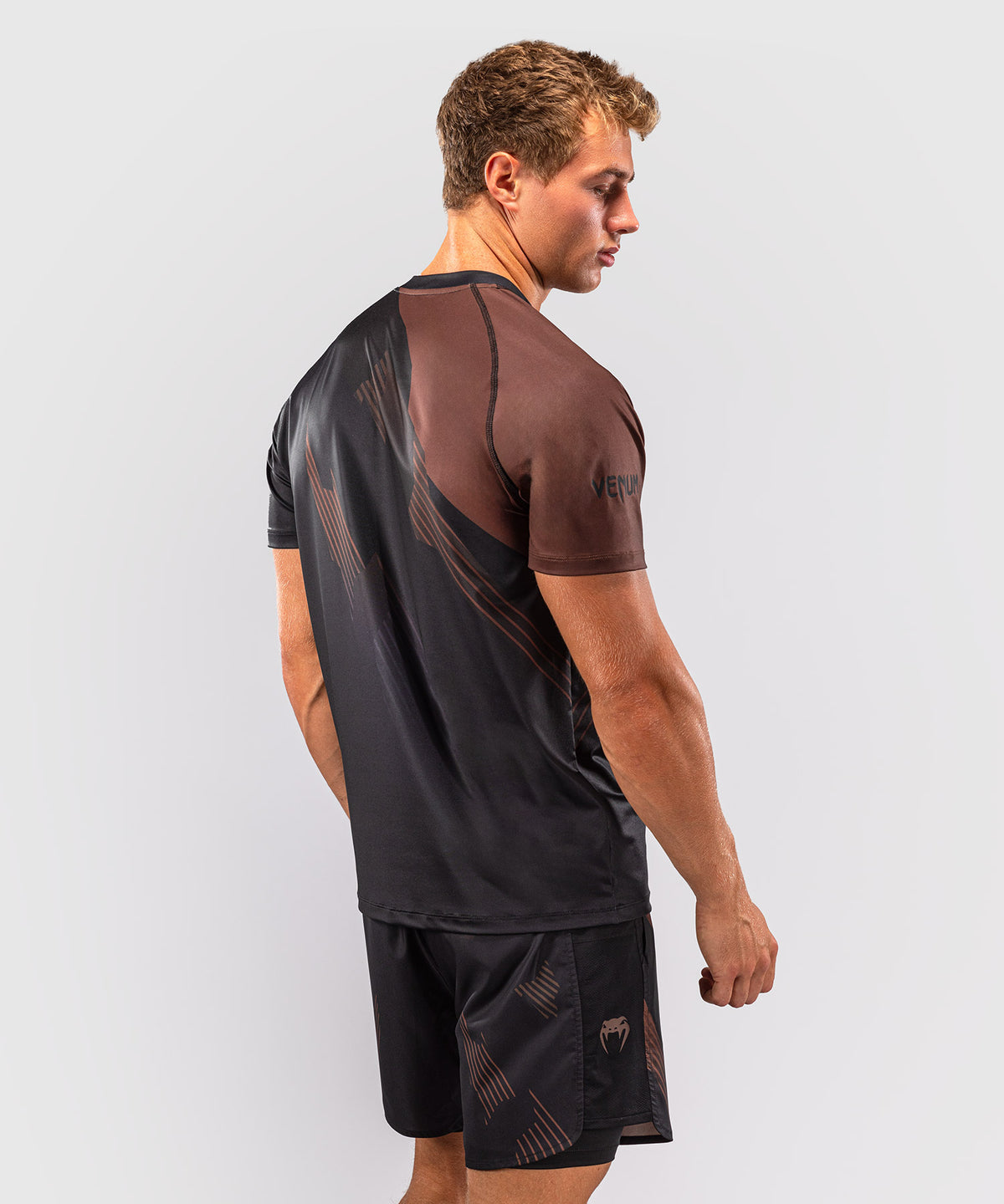 Venum No-Gi 6.0 Dry-Tech T-Shirt Schwarz/Braun