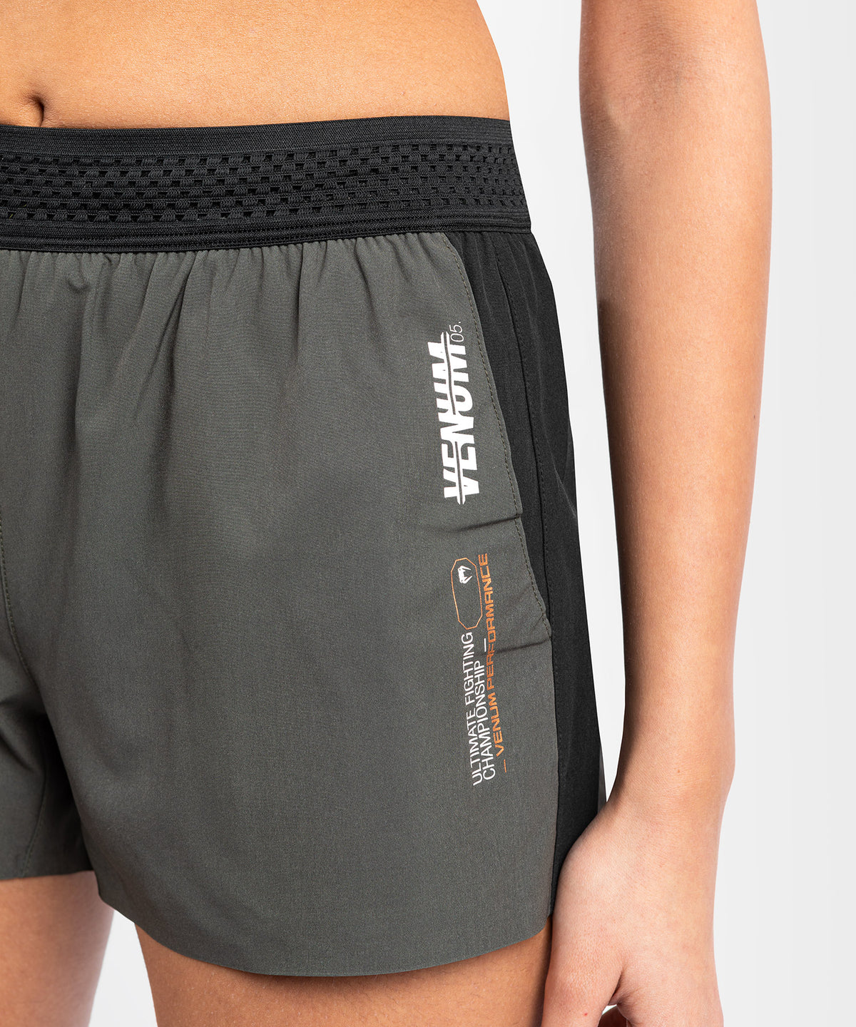 Short de performance pour Femmes UFC Adrenaline by Venum Fight Week - Khaki