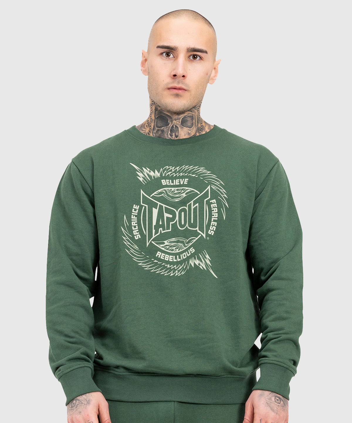 Sweatshirt Tapout Spirit - Vert