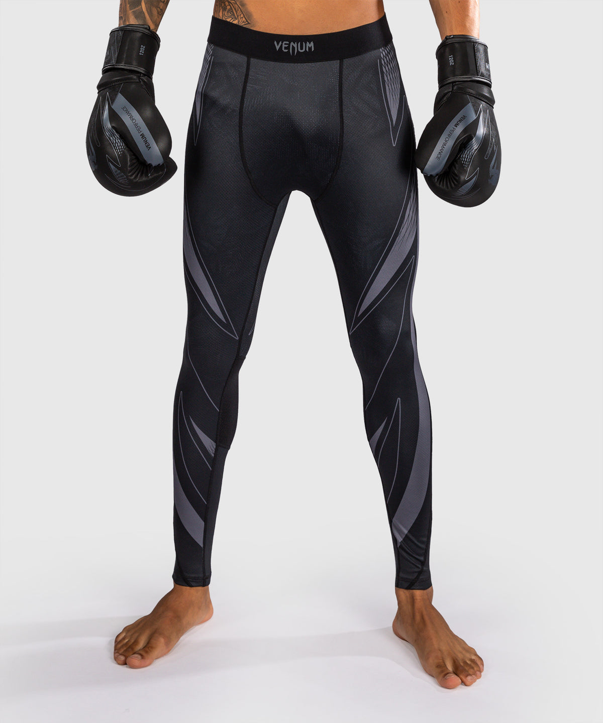 Venum Amazonia Reborn Pantaloni a compressione - Nero/Grigio