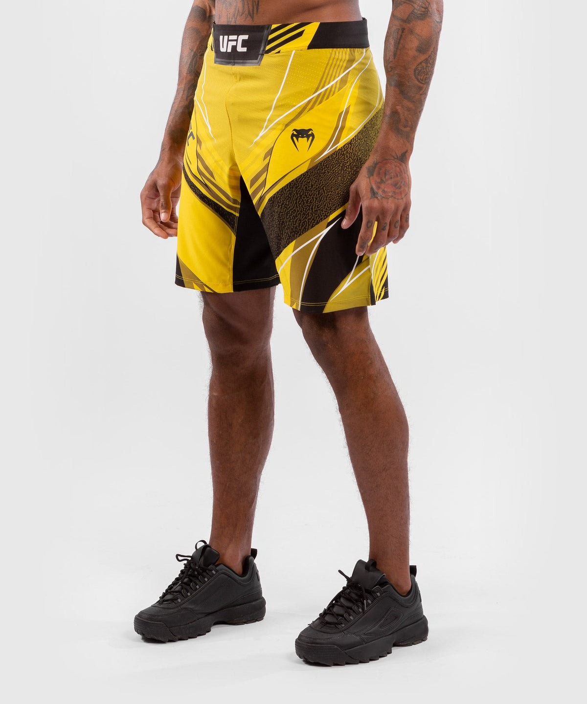 UFC Herren Fightshorts Venum Authentic Fight Night - Long Cut - Gelb