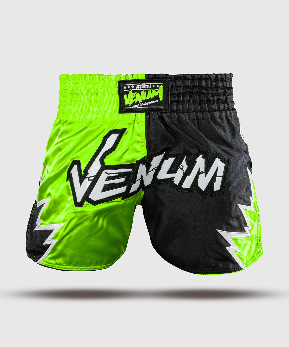 Venum Inferno 2.0 Pantalones Cortos de Muay Thai - Verde/Negro