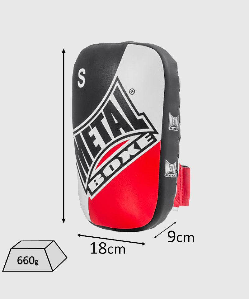 Metal Boxe Club Thai S Paos Entrenamiento - Negro/Blanco/Rojo