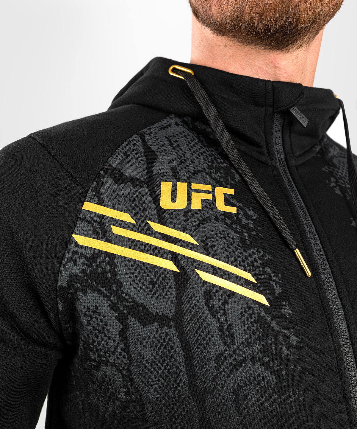 Sweat à Capuche Zippé Homme UFC Adrenaline by Venum Replica – Champion