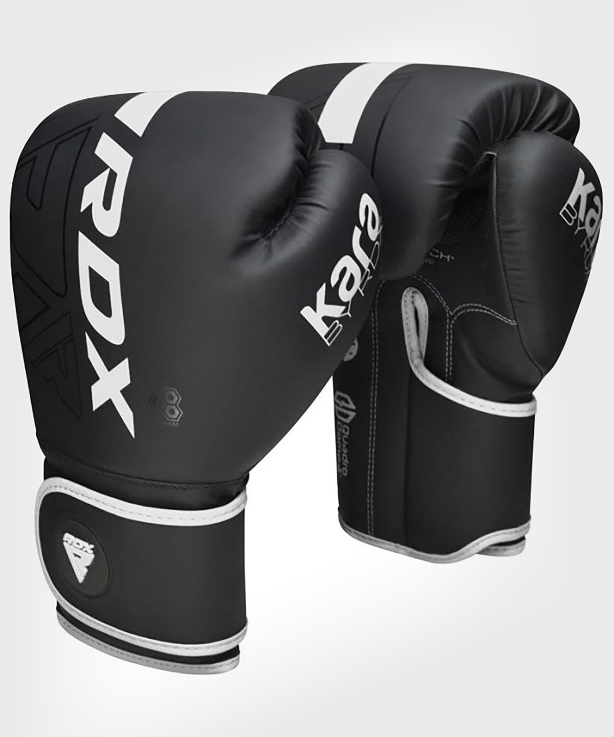 RDX F6 Kara Boxhandschuhe - Schwarz/Weiß
