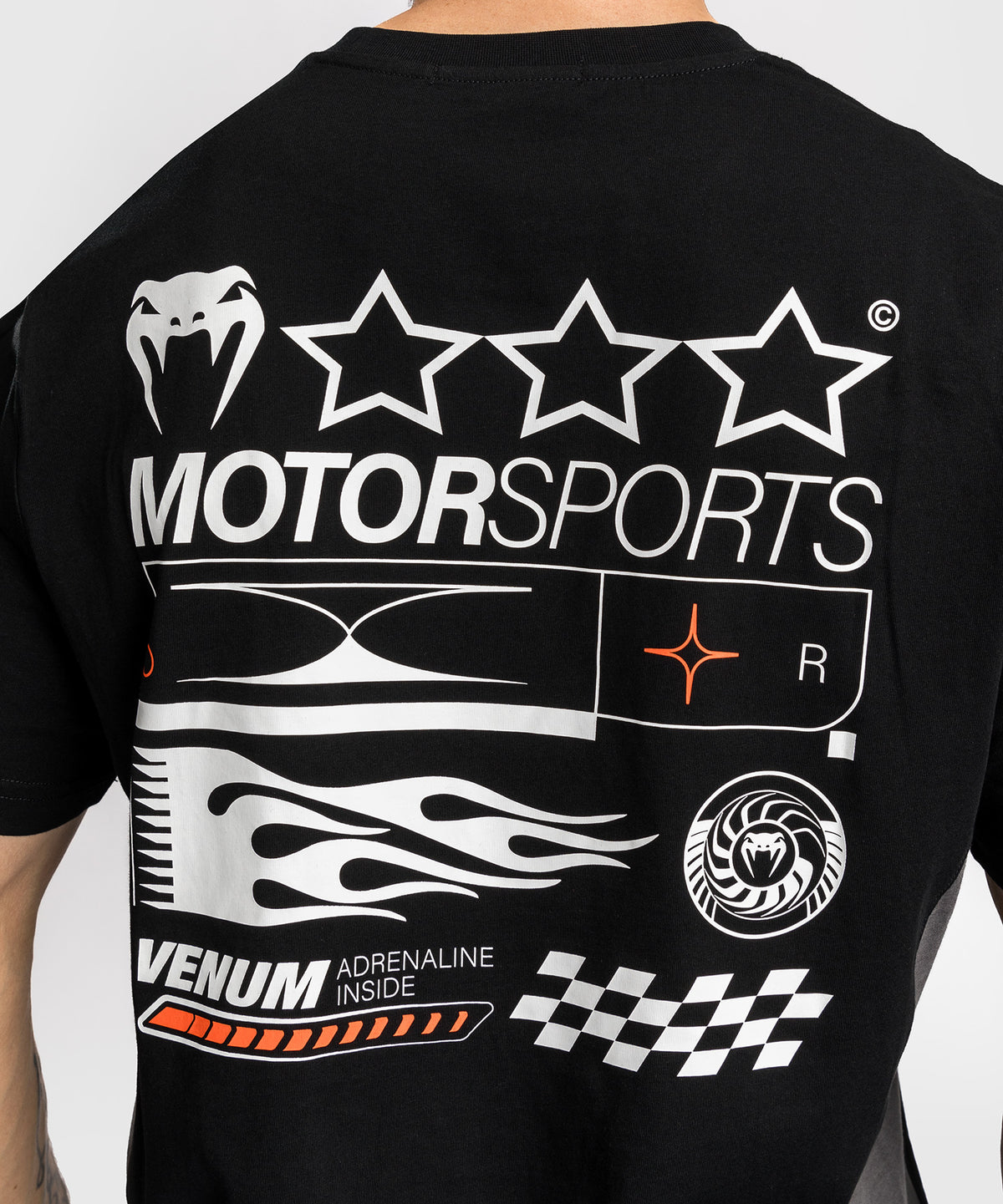 Venum Motorsport Camiseta - Negro Profundo