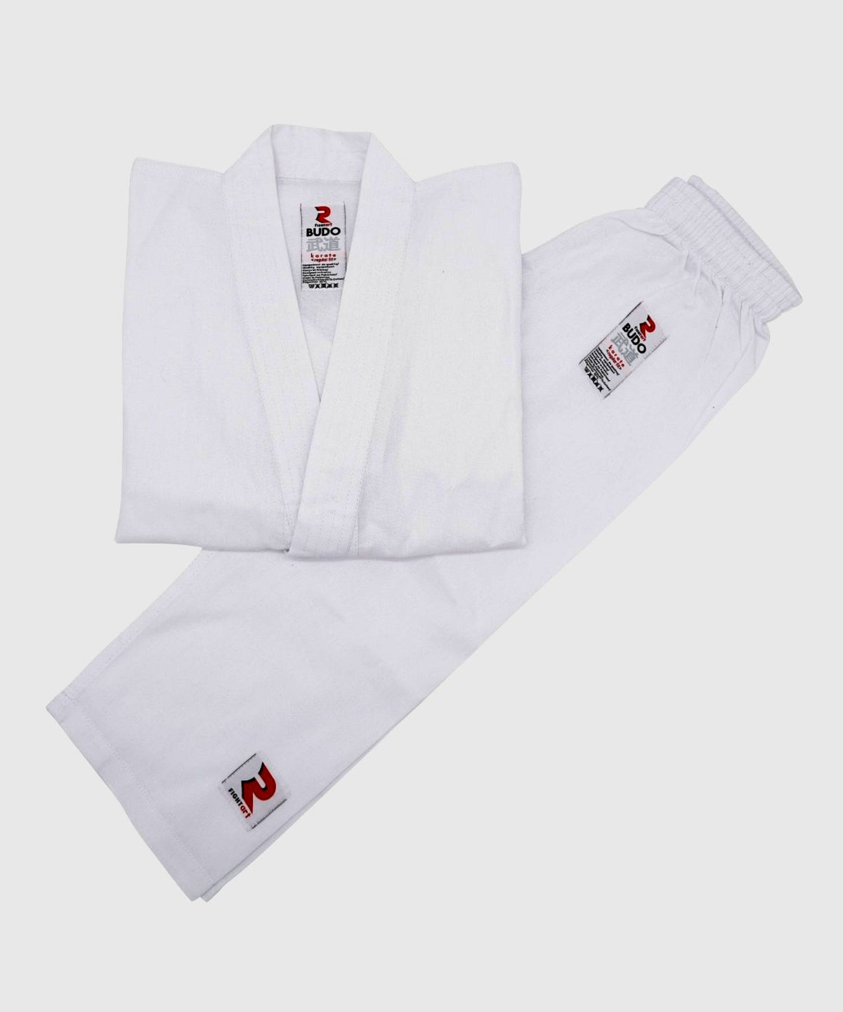 Fight Art Budo Kimono da Karatè da Allenamento per Bambini - Bianco