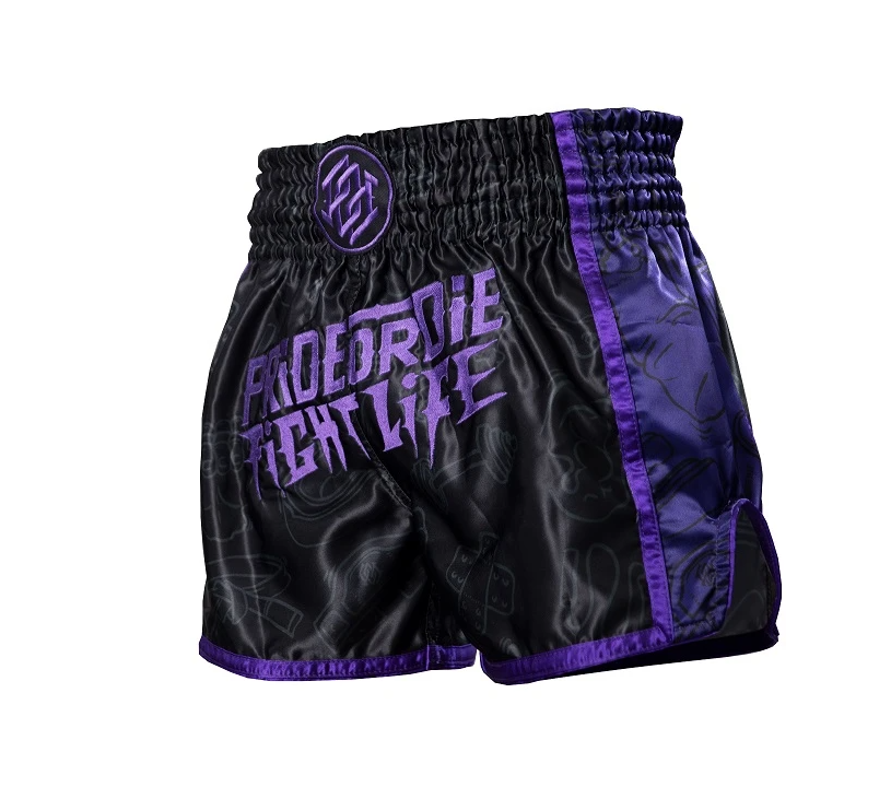 Short de Muay Thai Pride Or Die Fight Life