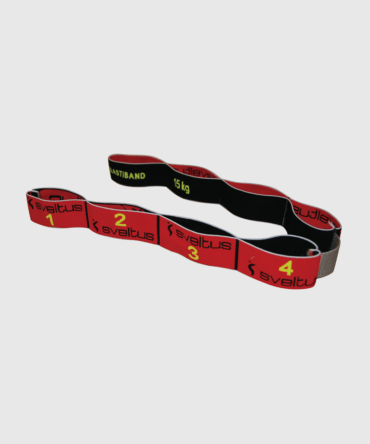 Sveltus Widerstandsband mit 3 Stärken 95cm - Rot