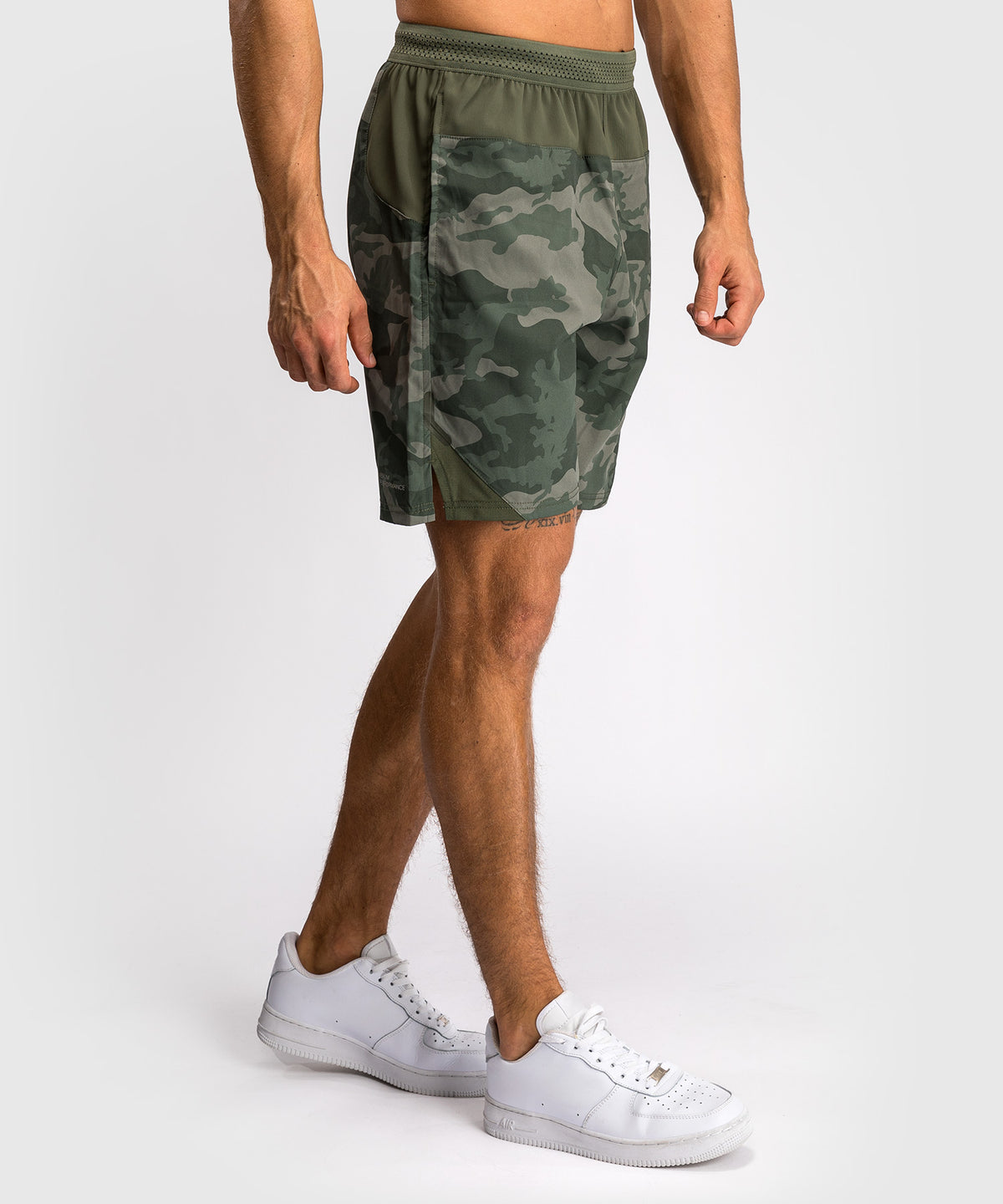 Venum G-Fit Air Pantalones Cortos de Entrenamiento para Hombre - Camuflaje Militar