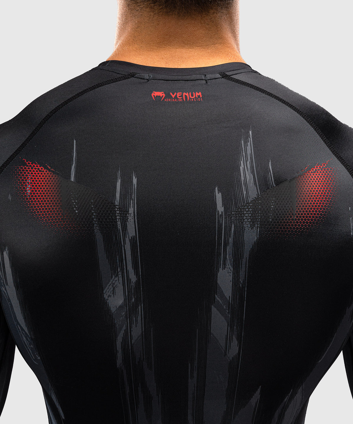 Venum Demon Rashguard a Maniche Lunghe - Nero/Grigio
