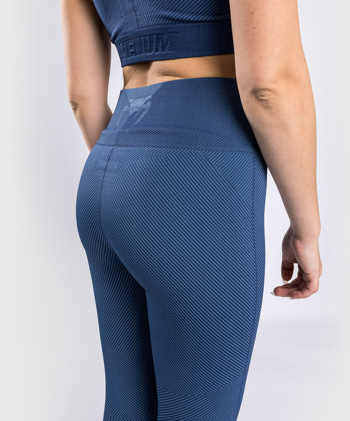 Venum Sparring Seamless 7/8 Leggings - Entenblau