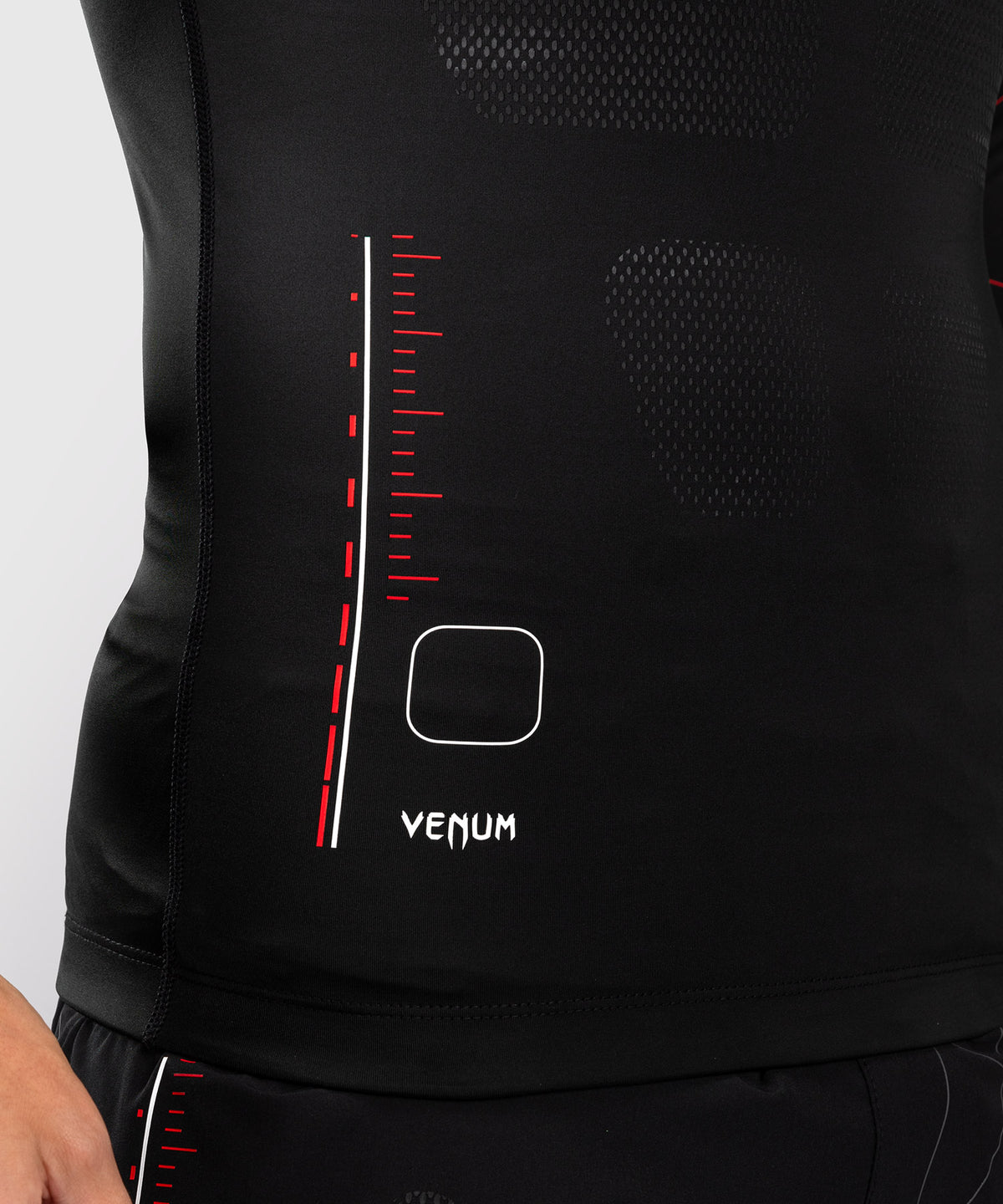 Venum Tactical XT Men's Langarm Rashguard - Schwarz/Feuerrot