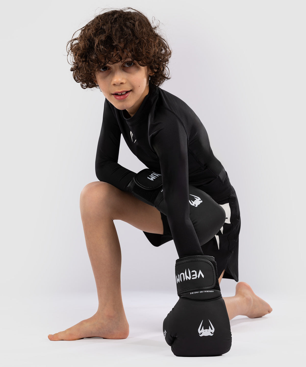 Short de combat pour Enfants Venum Light - Noir