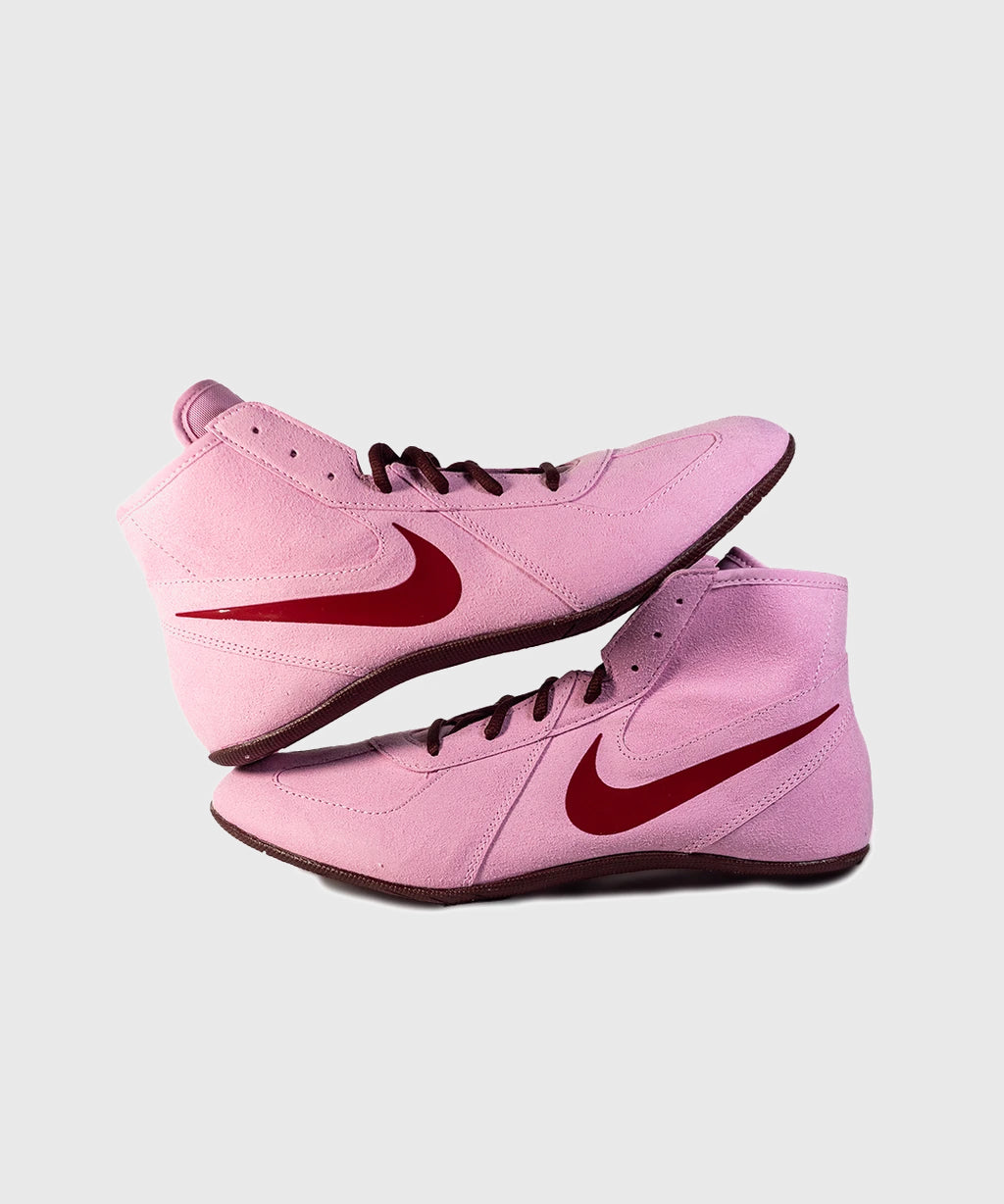 Chaussures de Lutte Nike Footsweep 2 - Rose/Rouge/Bleu