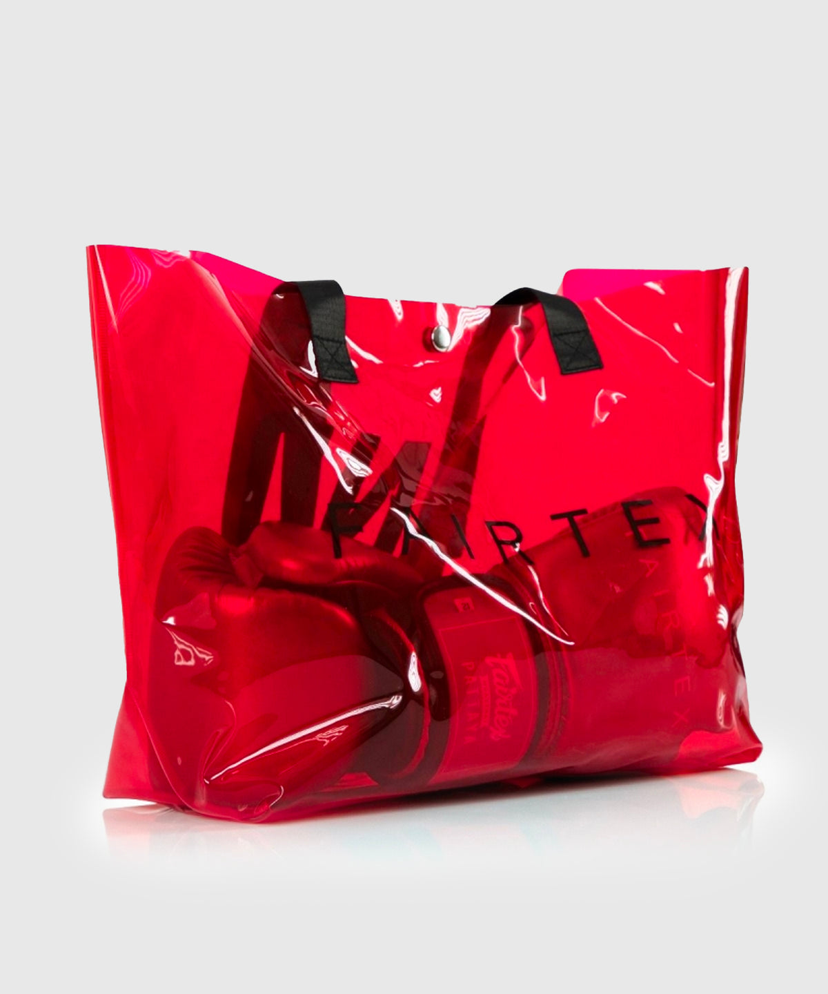 Fairtex Metallic Guantes de Boxeo - Rojo
