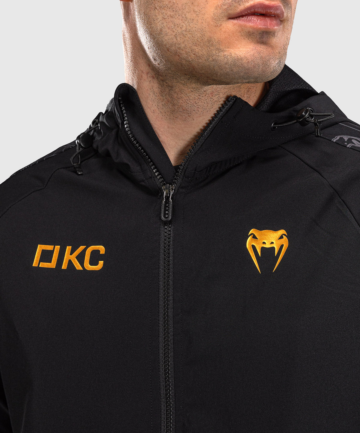 Karate Combat by Venum Chaquetas de Chándal – Negro/Gris