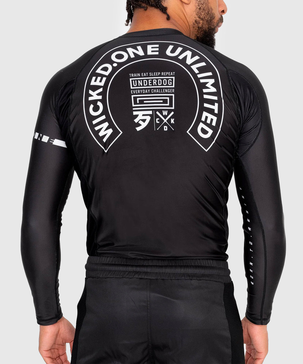 Rashguard À Manches Longues Wicked One Track - Noir