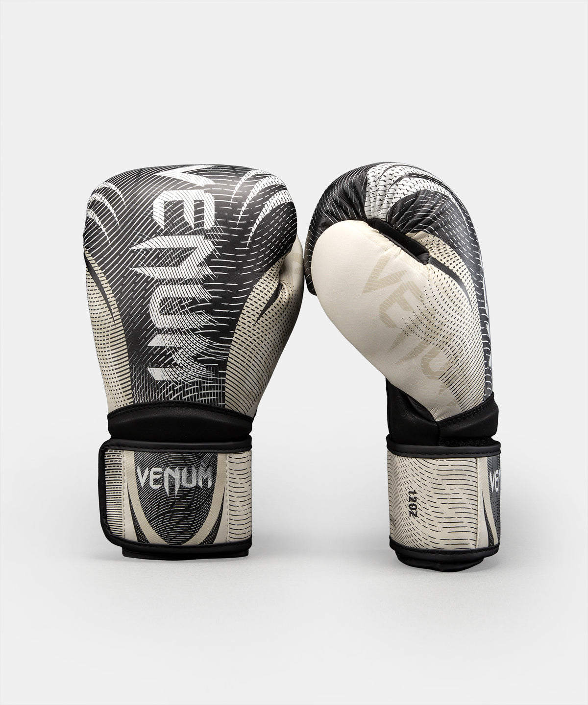 Gants de Boxe Venum Impact Galactic 3.0 - Blanc Cassé/Noir