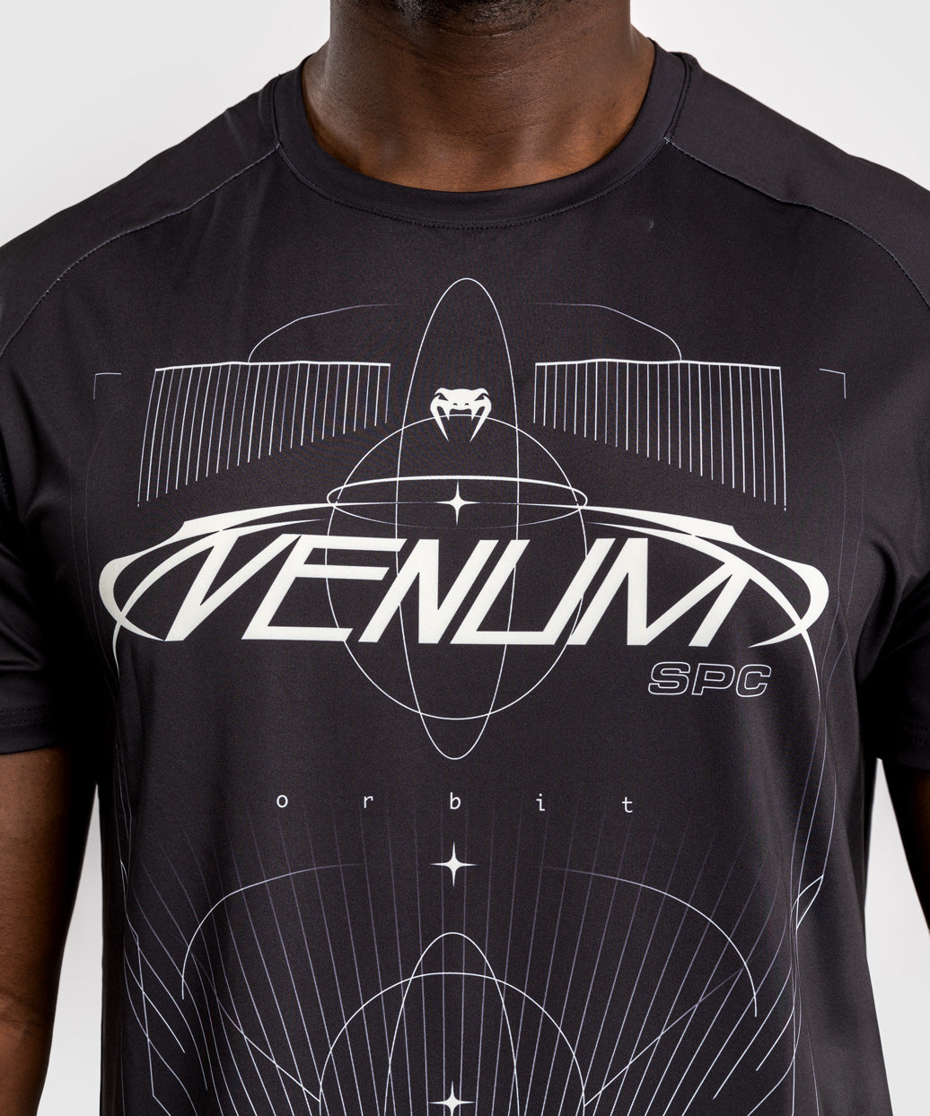 Venum Eclipse Camiseta Dry-Tech – Negro/Plata