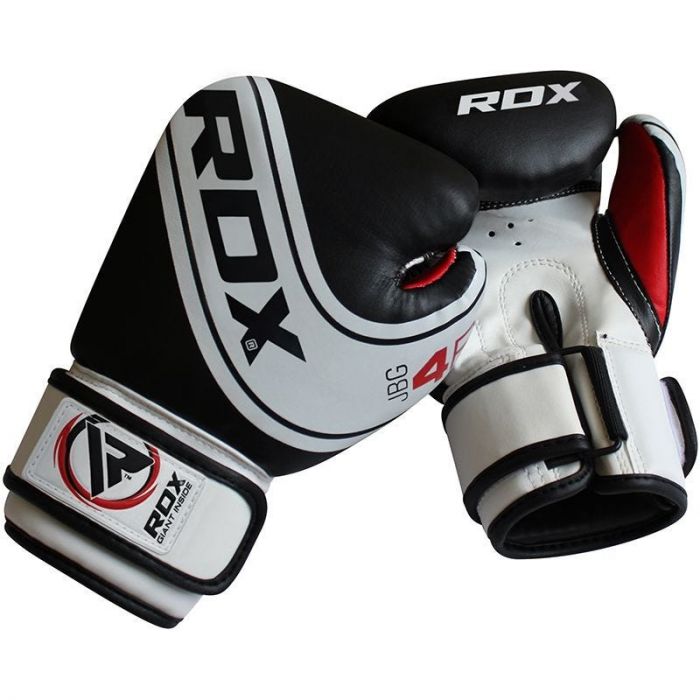 RDX 4b Robo Guantes de Boxeo para Niños - Negro