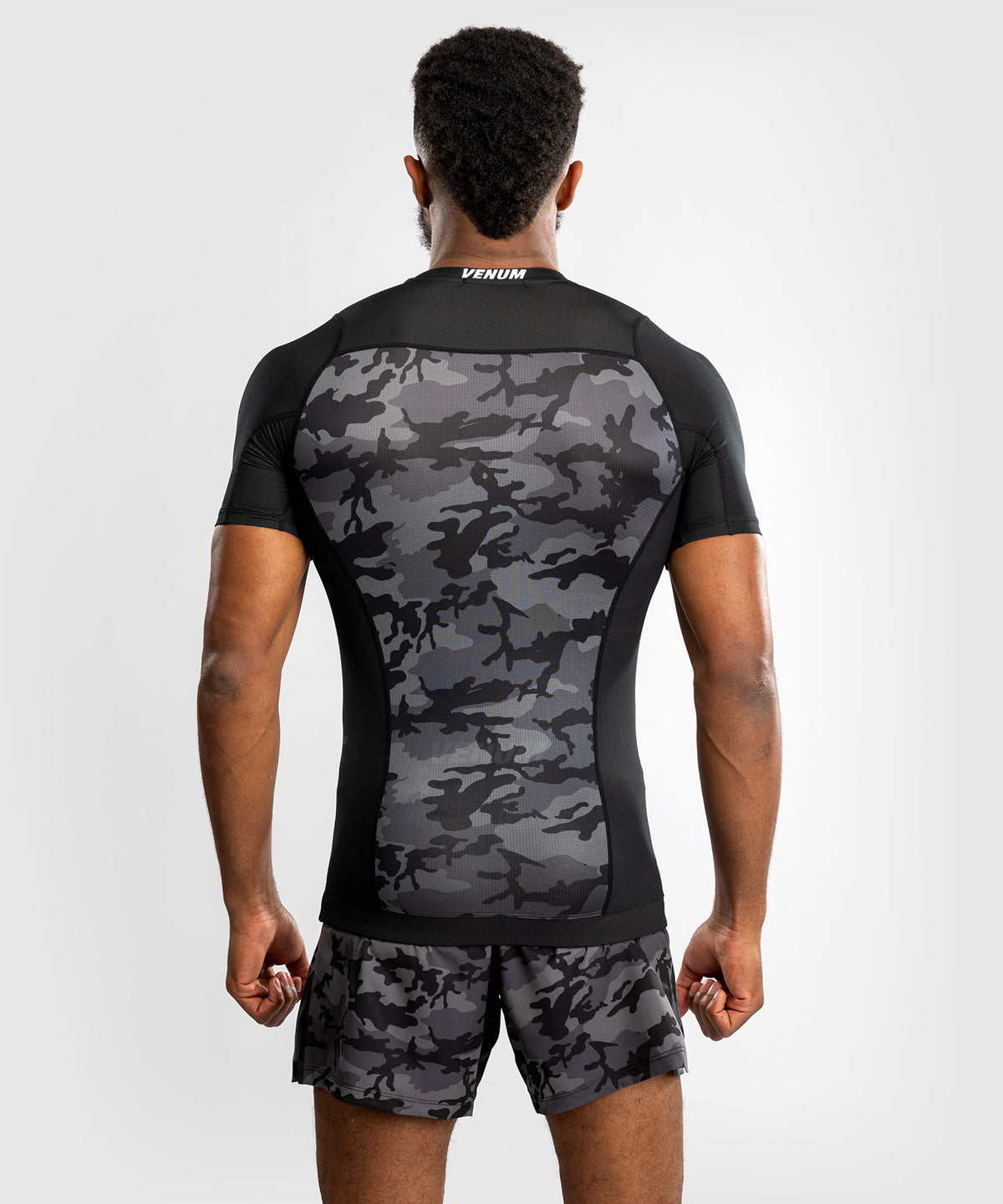 Rashguard manches courtes Venum x Polaris - Noir/Gris