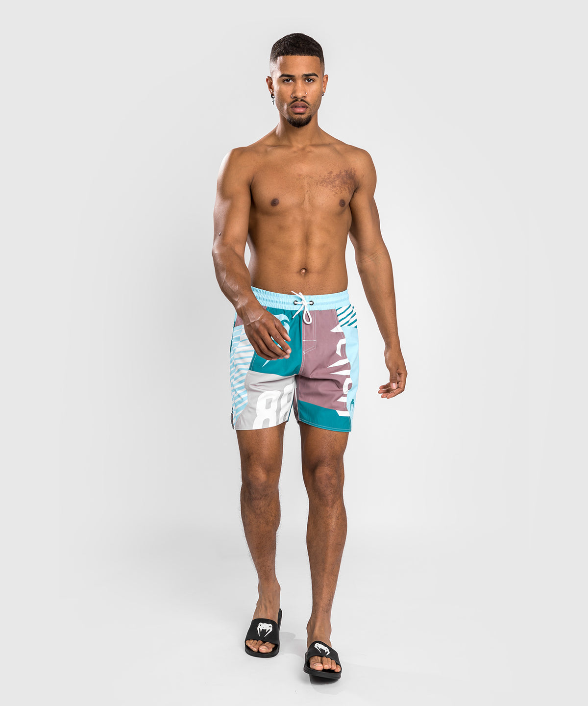 Venum Summer 88 Pantaloncini Da Surf - Clearwater/Blu mozaico